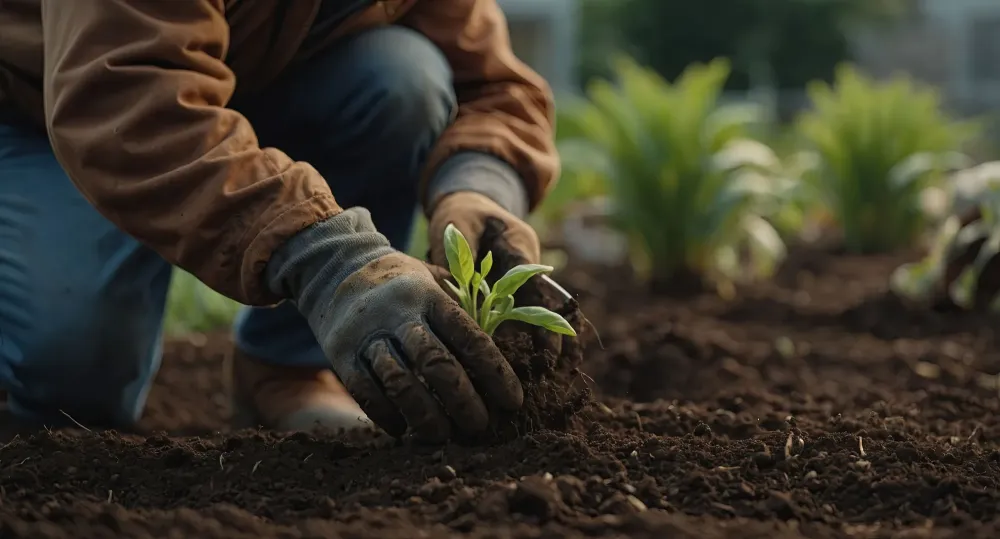 Jardinier près de Châteaubriant